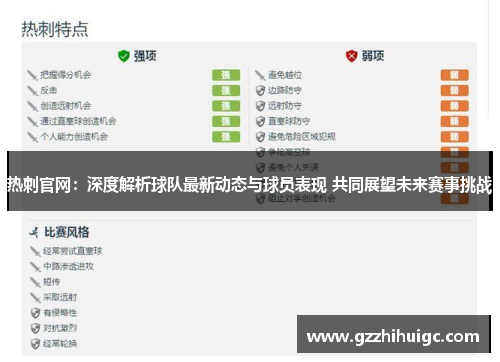 热刺官网：深度解析球队最新动态与球员表现 共同展望未来赛事挑战